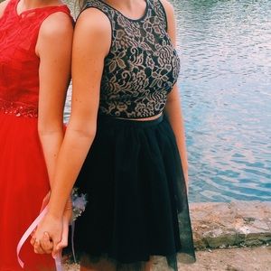 Black homecoming dress